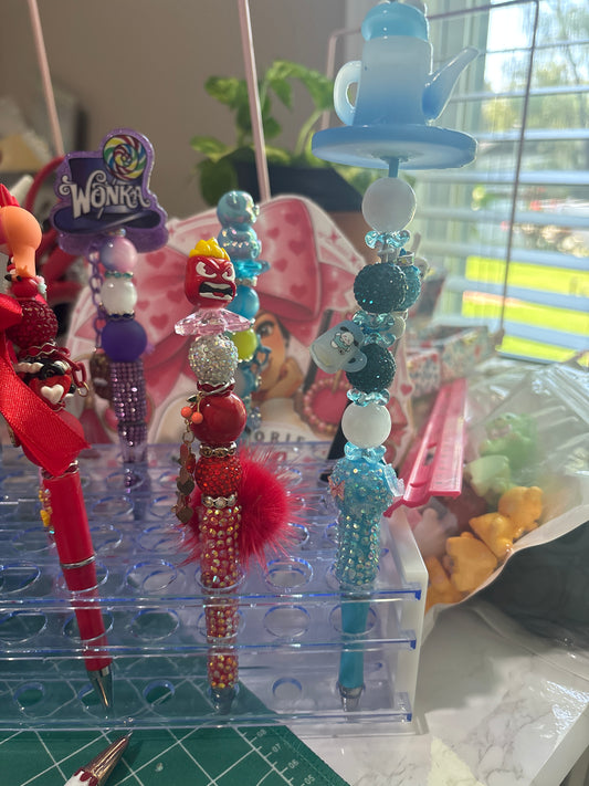 Beads pen hand made